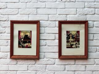 Cadre bois style flamand : encadrement peinture hollandaise